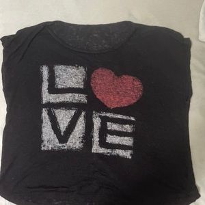Love emo T-shirt